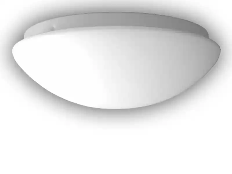 Niermann LED Deckenleuchte / Deckenschale rund, Opalglas matt, Ø 20cm Beliebt