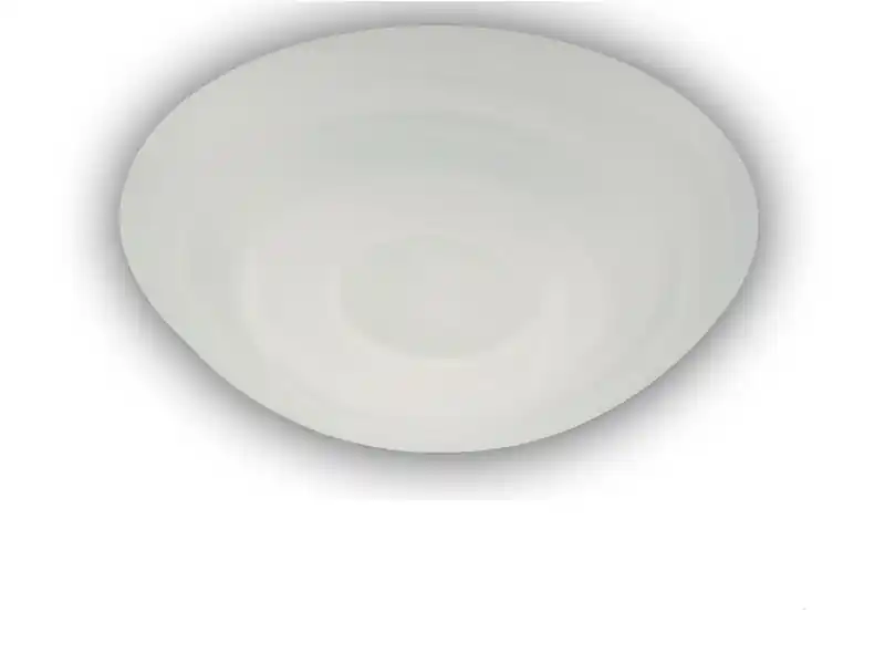 Niermann LED-Deckenleuchte / Deckenschale rund, Glas Alabaster, Ø 25cm Kostenloser Rückversand