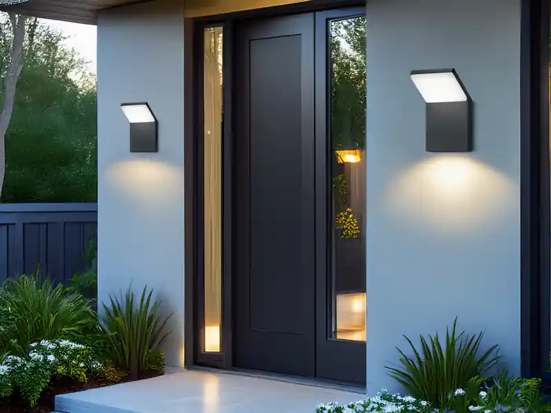 Nur Heute Trio Leuchten LED Außenwandleuchte Downlight in Anthrazit - 2er SET für Hausbeleuchtung