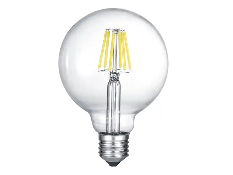 Top-Preis Trio Leuchten E27 Filament LED - 7 Watt, 806 Lumen Warmweiß, Ø 9cm - nicht dimmbar