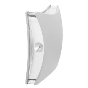 Expressversand Smartwares 							Moderne Außenwandleuchte aus gebürstetem Aluminium lichtgrau, IP54