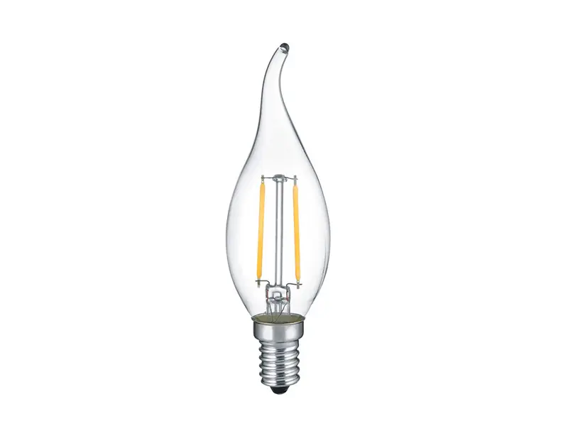 Kracherpreis Trio Leuchten E14 Filament LED - 2 Watt, 250 Lumen, warmweiß, Ø3cm - nicht dimmbar