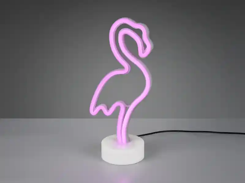 RL LIVE YOUR LIGHT Deko LED Tischleuchte FLAMINGO Batterie- oder USB betrieben, Höhe 29cm Saisonangebot
