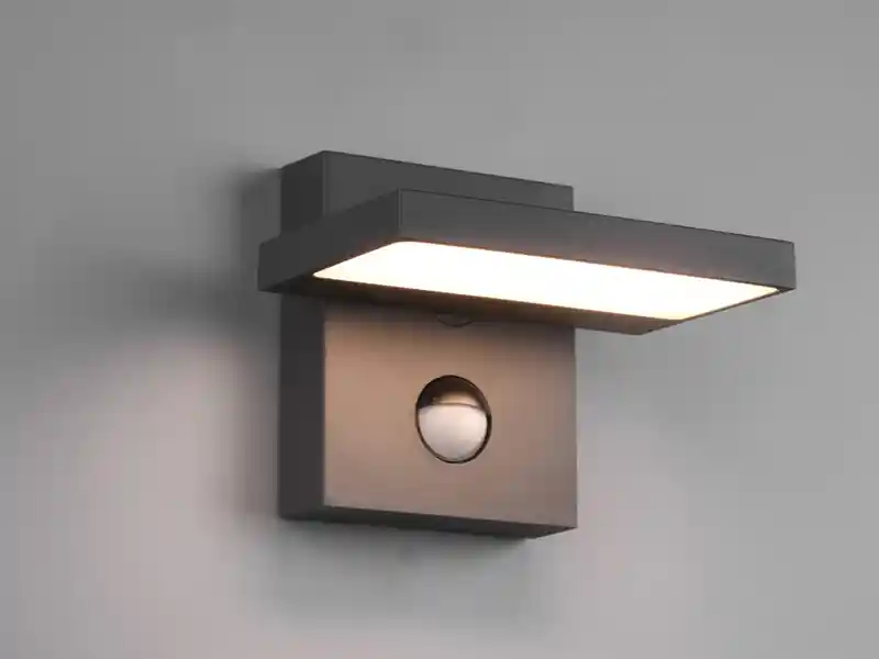 Sonderangebot Trio Leuchten LED Außenwandleuchte HORTON schwenkbar mit Bewegungsmelder