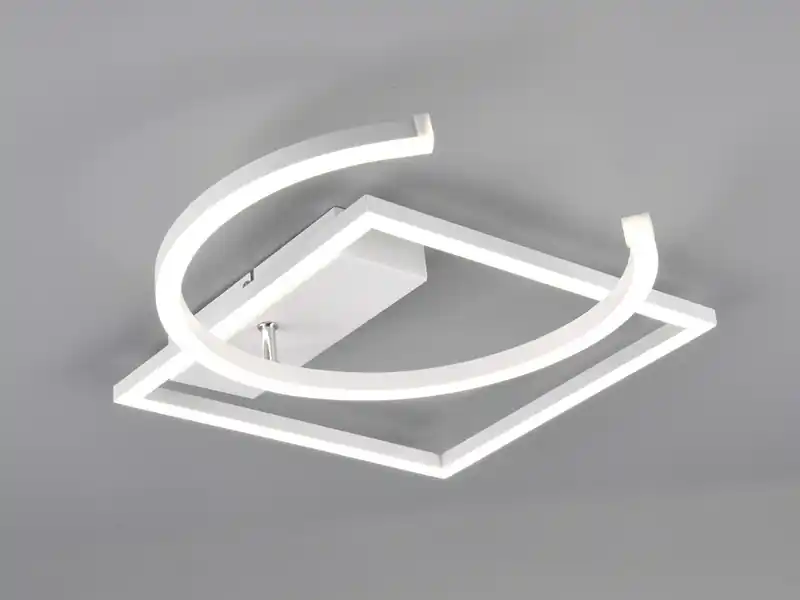 RL LIVE YOUR LIGHT LED Deckenleuchte PIVOT Weiß - dimmbar, Breite 42cm Begrenztes Angebot
