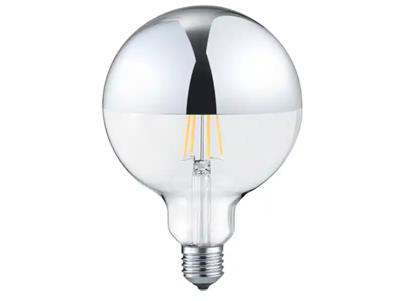 Trio Leuchten E27 Filament LED - 7 Watt, 680 Lumen, warmweiß, Ø12,5cm - extern dimmbar Highlight