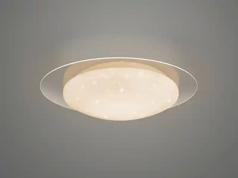 RL LIVE YOUR LIGHT LED Sternenhimmel Deckenlampe FRODO mit Fernbedienung, dimmbar, Ø 35cm Meistverkauft
