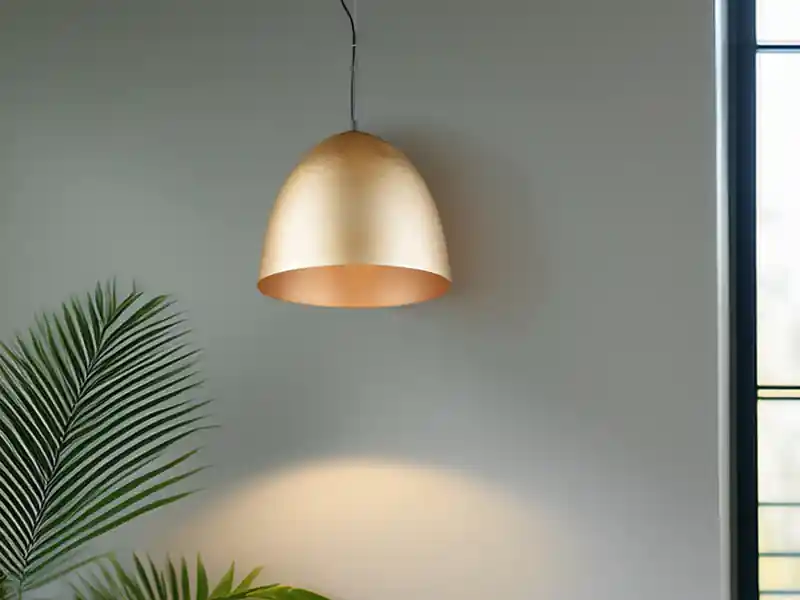 RL LIVE YOUR LIGHT Vintage Pendelleuchte TILDA einflammig Metall Messing, Ø 40cm Sonderaktion