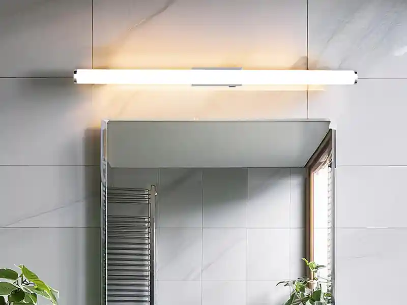 Trio Leuchten Bad Spiegelleuchte MATTIMO mit Schalter, Licht neutralweiß, Breite 80cm Geprüft