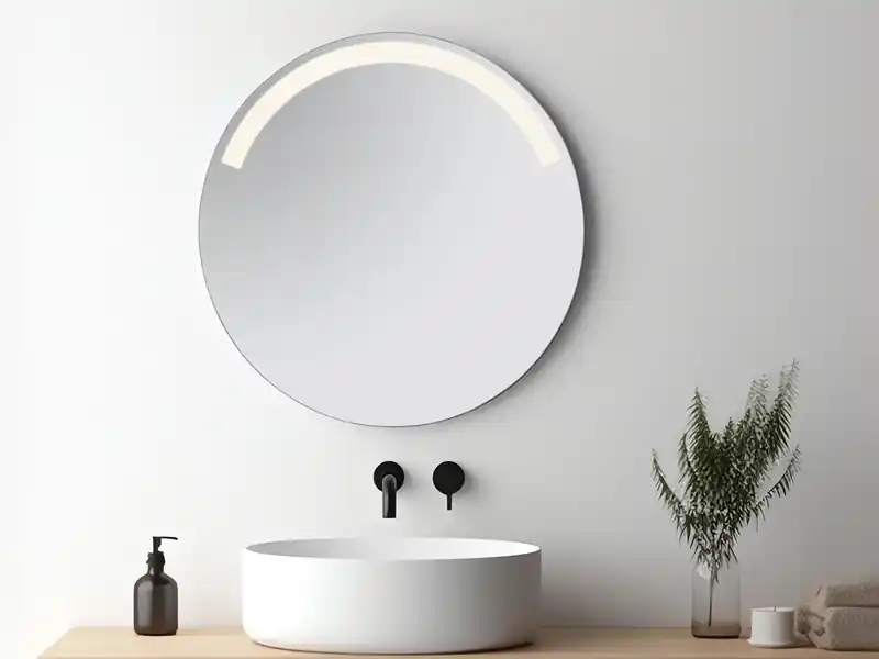 Top-Seller MIRRORS AND MORE Spiegel mit LED Beleuchtung Bad Wandspiegel AGATHA rund Ø 60cm