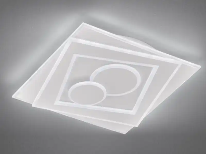 Fischer & Honsel LED Deckenleuchte RATIO mit Tageslicht & Fernbedienung, Breite 50cm Saisonangebot