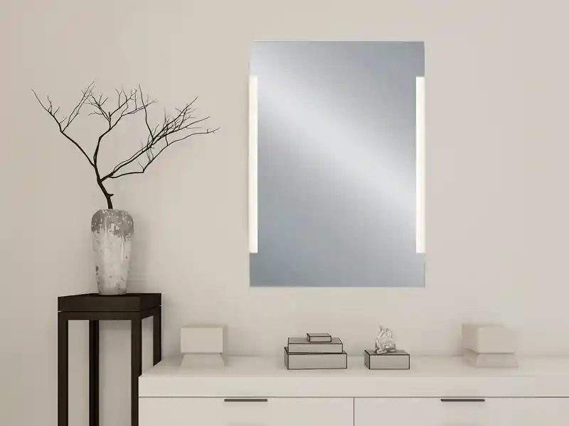 MIRRORS AND MORE LED Lichtspiegel Wandspiegel LUCY rechteckig 50x70cm Highlight