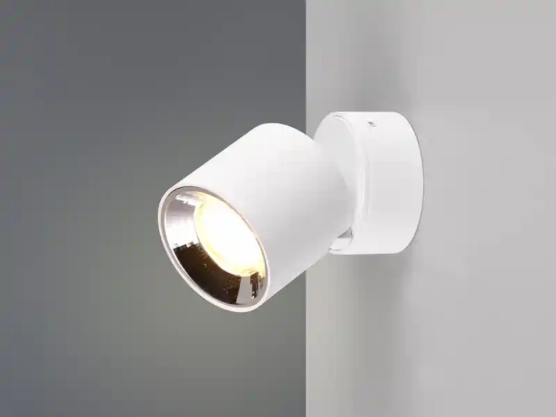 Abverkauf Trio Leuchten Deckenstrahler GUAYANA Weiß, Ø 9cm