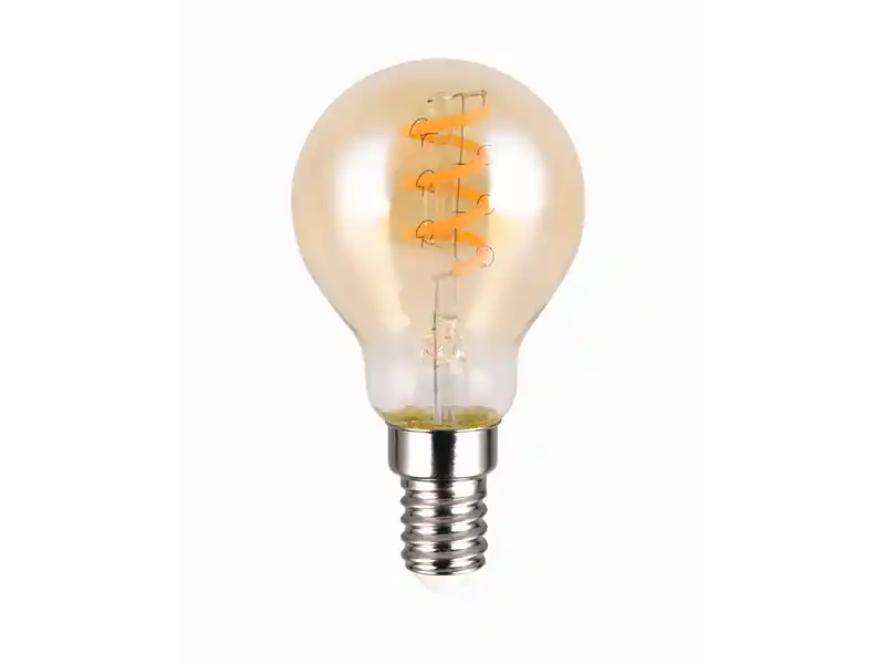 Kostenfreie Lieferung Trio Leuchten E14 Deko LED - 4 Watt, 180 Lumen, 1800 K warmweiß - Ø4,5cm 3 Stufen Dimmer