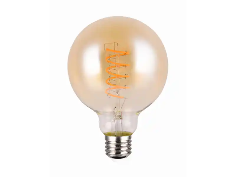 Jetzt Bestellen Trio Leuchten E27 Deko LED - 7 Watt, 400 Lumen, 1800 K warmweiß - Ø9,5cm 3 Stufen Dimmer