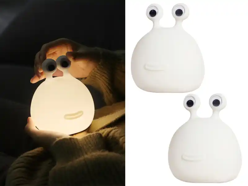 meineWunschleuchte 2er Set LED Nachtlichter, per USB aufladbar, dimmbar, mit Timer Markenware
