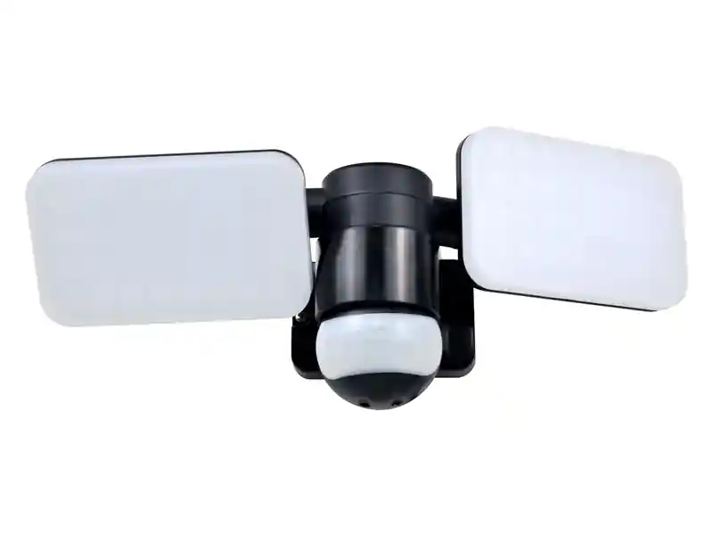 ELRO LED Außenwandleuchte mit Bewegungsmelder Schwarz Breite 33cm Panels 10W IP54 Sichere Zahlung