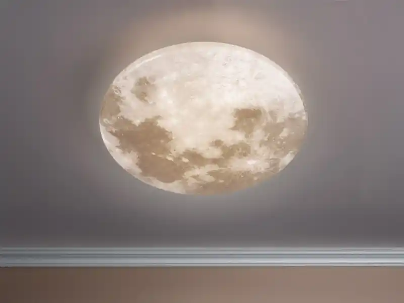 RL LIVE YOUR LIGHT LED Deckenleuchte MOONIKA Mondcover in Weiß IP44 Badlampe, Ø 37cm Jetzt Bestellen