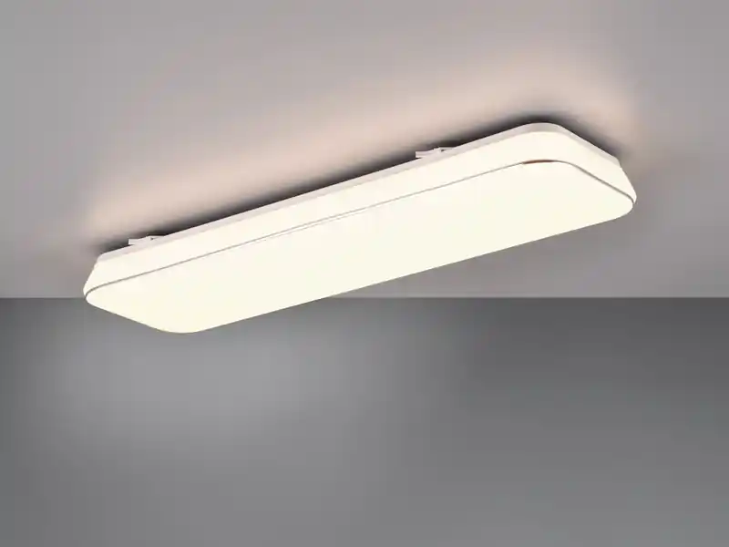Solange Der Vorrat Reicht RL LIVE YOUR LIGHT Flache LED Deckenleuchte BLANCA dimmbar, Warmweiß, Breite 60cm