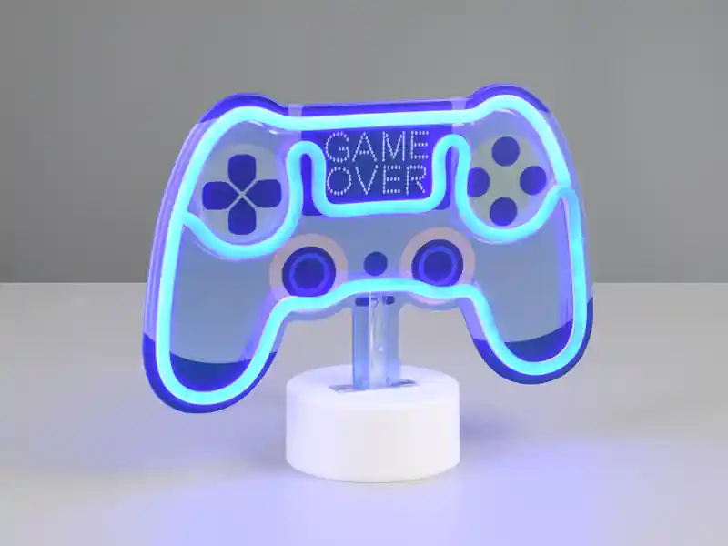 Echt RL LIVE YOUR LIGHT Deko LED Tischleuchte CONTROL Batterie- oder USB betrieben, Höhe 18cm