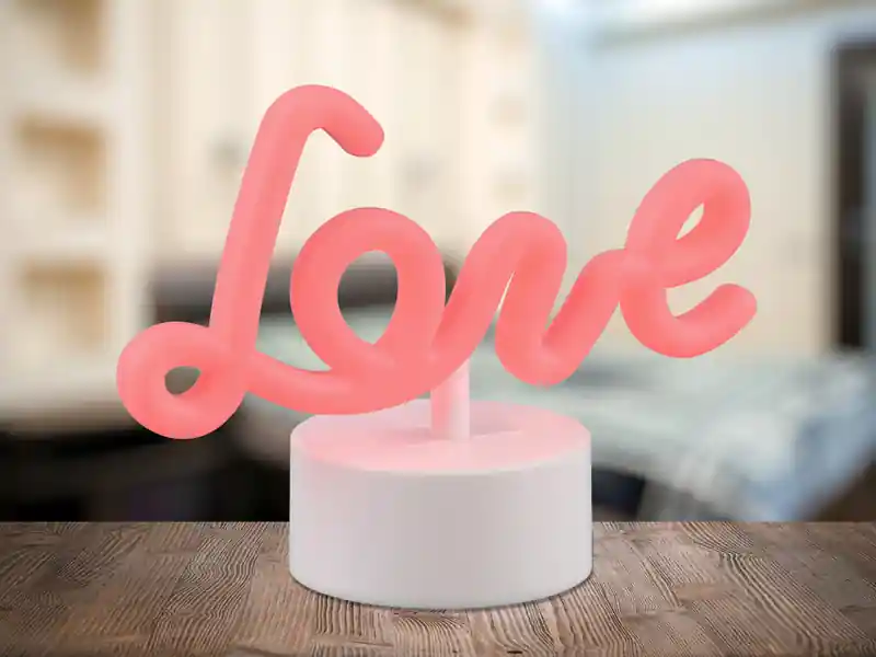 RL LIVE YOUR LIGHT Deko LED Tischleuchte AMOR Batterie- oder USB betrieben, Höhe 14cm Super-Preis