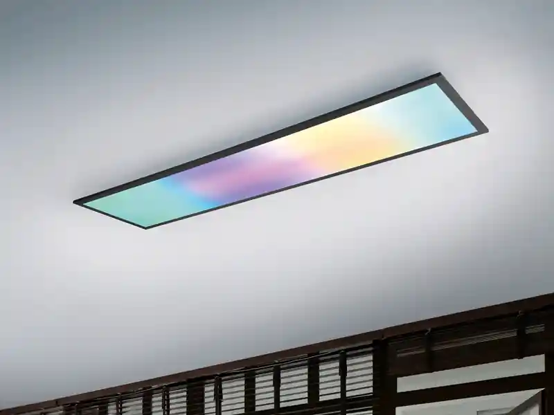 Top-Seller RL LIVE YOUR LIGHT LED Deckenleuchte BETA mit Fernbedienung und RGBW Farbwechsler, Breite 119cm