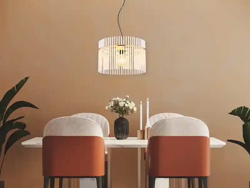 Preiswert meineWunschleuchte LED Pendelleuchte mit transparenten Echtglas Stäben, Ø 40cm