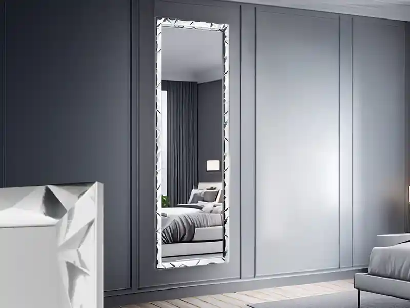 MIRRORS AND MORE Wandspiegel HANNI Ganzköperspiegel mit Dekorahmen 50 x 150cm Jetzt Kaufen