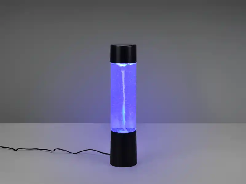 Beliebt RL LIVE YOUR LIGHT LED Tischleuchte TORNADO RGB Farbwechsel, Schwarz 34cm hoch