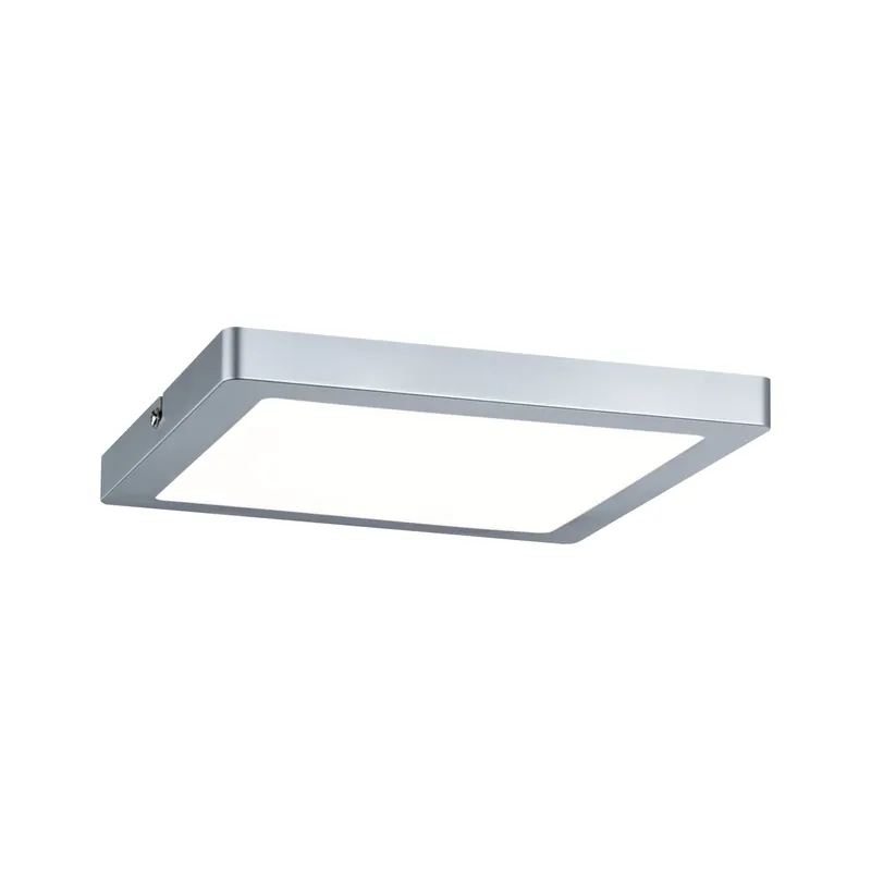 Geprüft LED Panel Atria eckig 220x220mm 16W 1150lm 4000K Chrom matt
