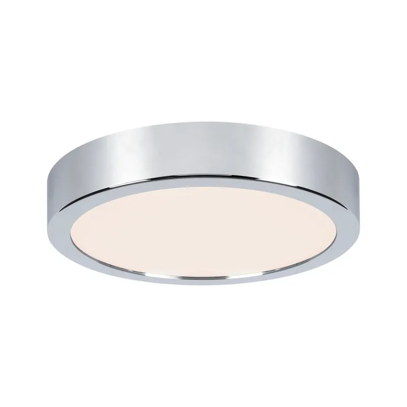 Schneller Versand LED Panel Aviar IP44 rund 220mm 13W 950lm 3000K Chrom dimmbar
