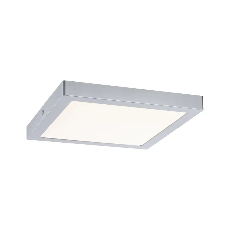 LED Panel Abia eckig 300x300mm 22W 2200lm 2700K Chrom matt Schneller Versand