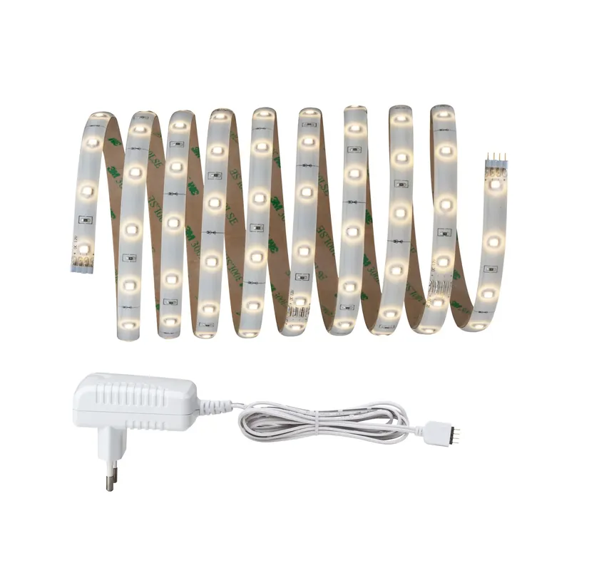 Markenprodukt YourLED LED Strip Warmweiß 3m beschichtet 7,5W 267lm/m 39 LEDs/m 3000K 18VA