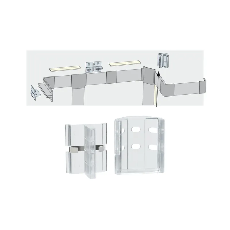 Kostenloser Rückversand LED Strip Profil Duo Clix 2er Pack Transparent