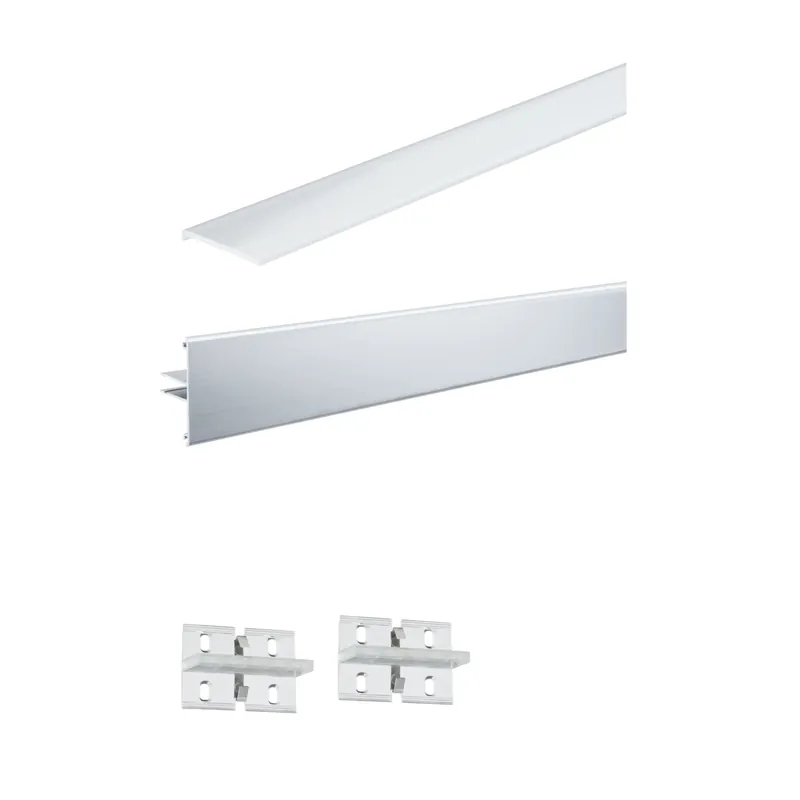Rabatt LED Strip Profil Duo 1m Alu eloxiert