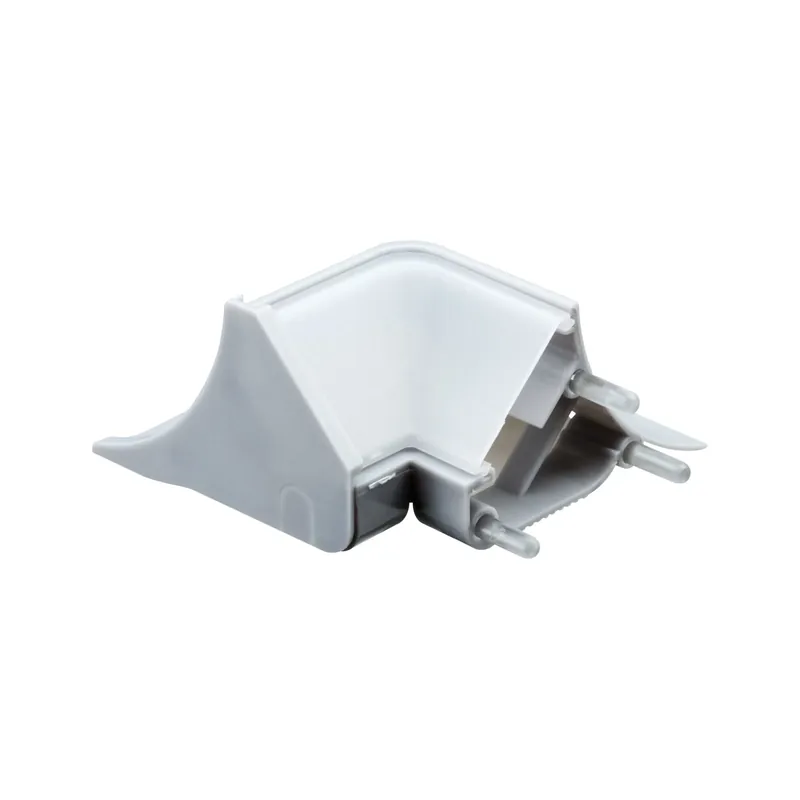 LED Strip Profil Corner Outside Edge 2er Set Grau Sonderaktion