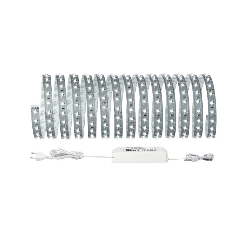 MaxLED 500 LED Strip Basisset 5m Tageslichtweiß 30W 550lm/m 6500K 60VA Kostenloser Versand
