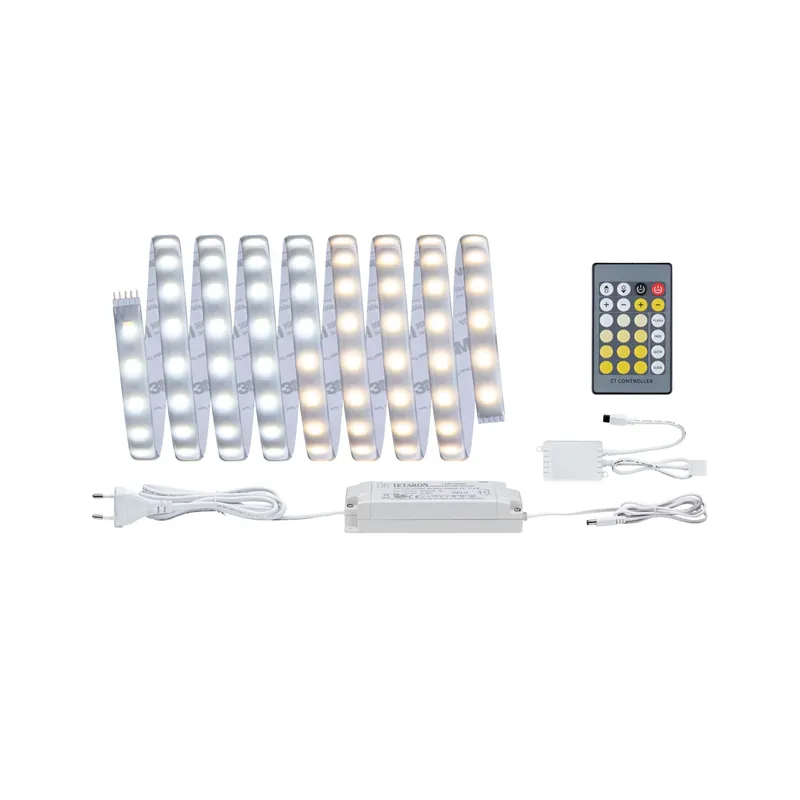 Mega-Angebot MaxLED 500 LED Strip Basisset 3m Tunable White beschichtet 20W 550lm/m Tunable White 36VA