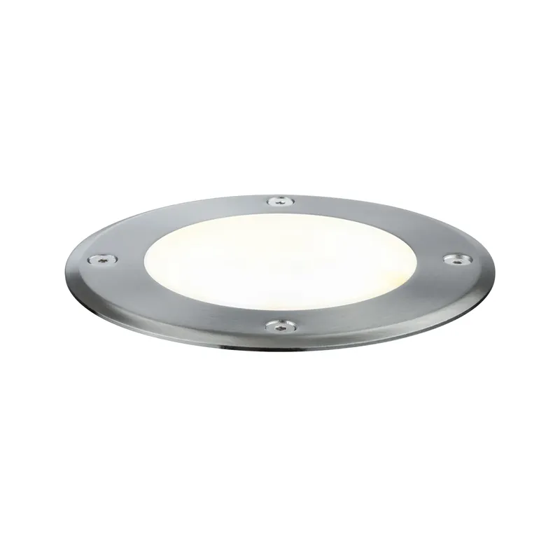 Plug & Shine LED Bodeneinbauleuchte Floor Einzelspot IP67 3000K 6W 38° Silber Aktuell