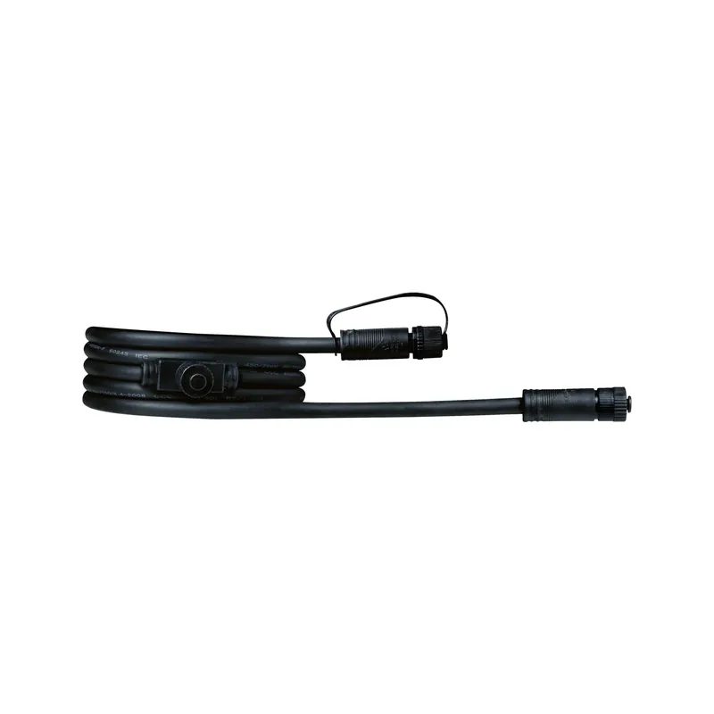 Plug & Shine Kabel 2m 2 Ausgänge IP68 Schwarz Wochenendangebot