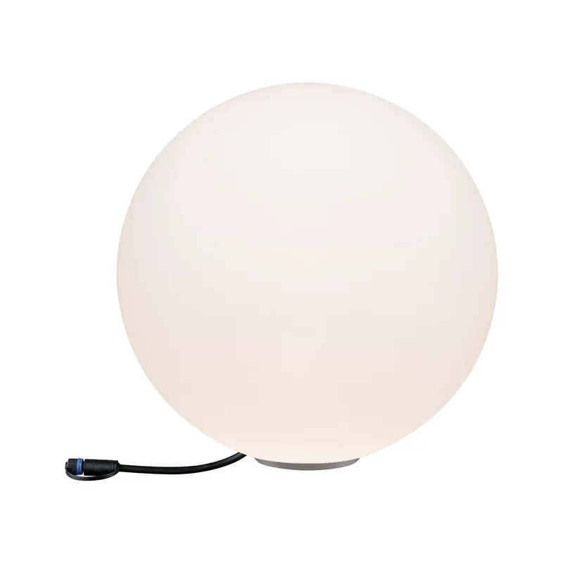 Ausverkauf Plug & Shine LED Lichtobjekt Globe IP67 3000K 6,5W Weiß