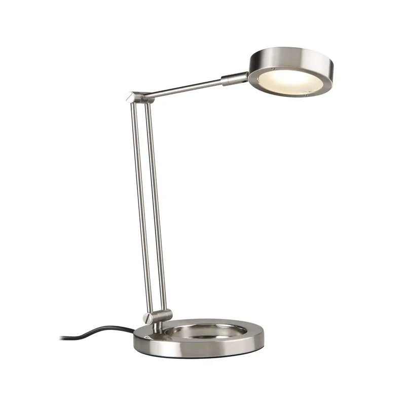 Angebot LED Schreibtischleuchte Zed 3000K 359lm 5W Eisen gebürstet