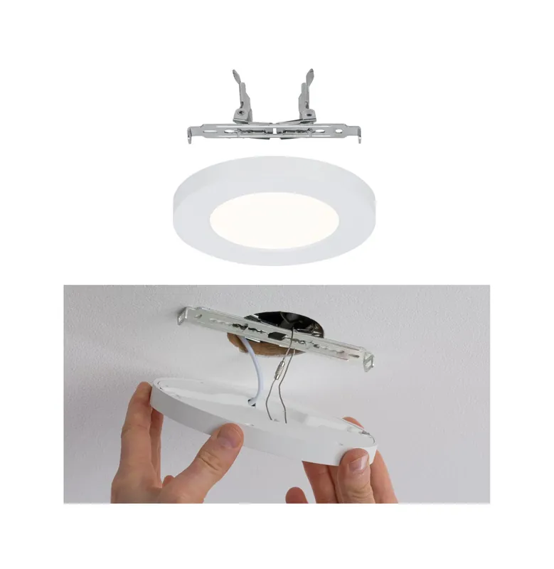 LED Einbaupanel Cover-it Promo rund 116mm 4,5W 400lm 3000K Weiß matt Neu