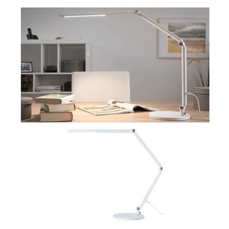 LED Schreibtischleuchte 3-Step-Dim FlexBar White Switch 700lm 9,5W Weiß Kostenloser Rückversand