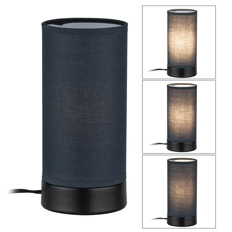 Angebot Tischleuchte Pia E14 max. 25W Schwarz matt