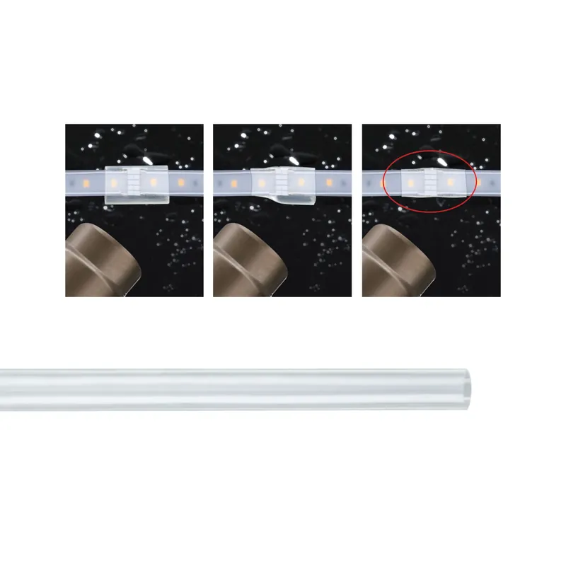Nur Heute Verbinder Universal 15cm Water-Protection Schrumpfschlauch 14mm Transparent