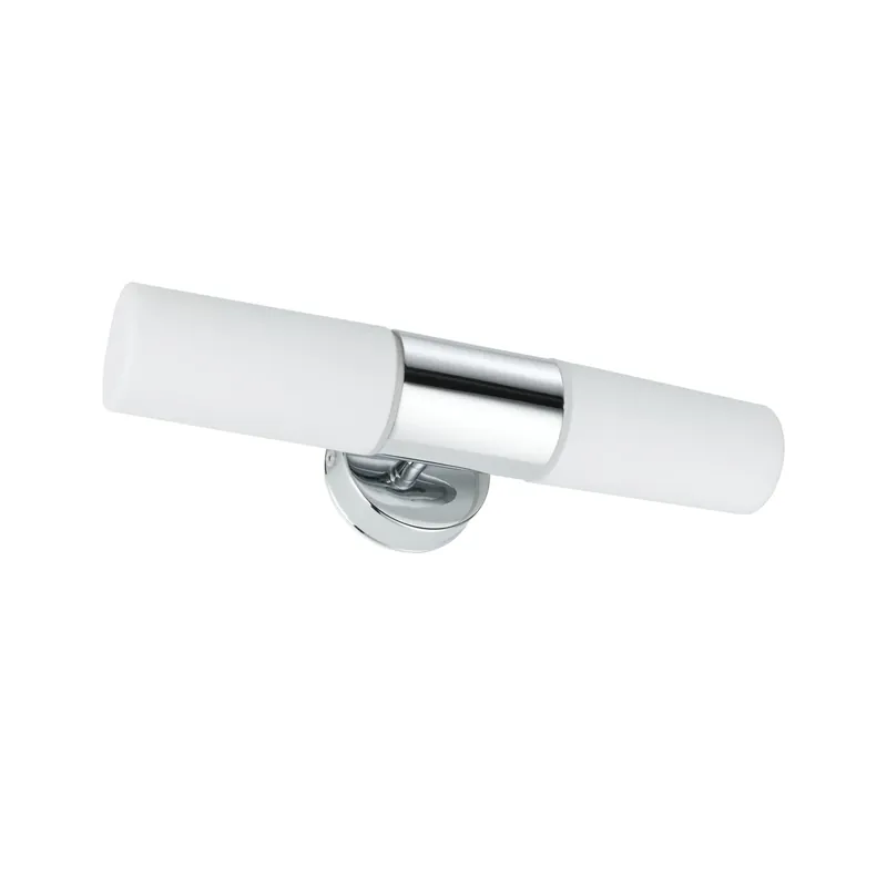Top-Seller Spiegelleuchte Lenia IP44 E14 230V max. 2x20W dimmbar Chrom/Opal