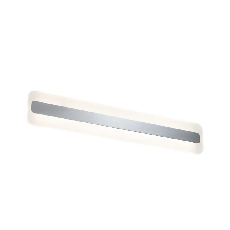 Bestseller LED Spiegelleuchte Lukida IP44 3000K 650lm 230V 9W Chrom/Weiß