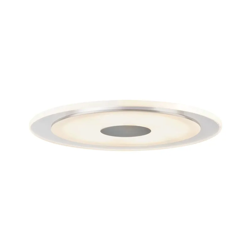Angebot Premium LED Einbauleuchte Whirl Einzelleuchte rund 150mm 6,9W 450lm 230V 3000K Alu gedreht/Satin