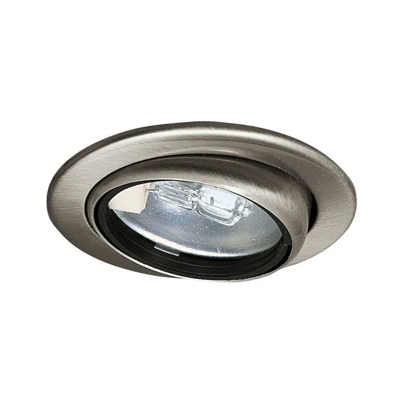 Sale Möbeleinbauleuchten Micro Line Swivel schwenkbar rund 69mm max. 20W 12V dimmbar Eisen gebürstet